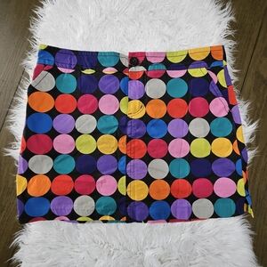 Loudmouth Colorful Polka Dot Skort